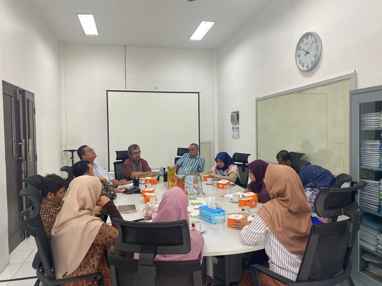 Kunjungan Teknik Lingkungan ITERA ke Program Studi Teknik Lingkungan USU